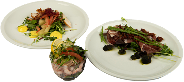 3 retters menu